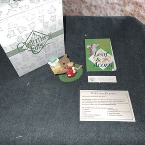 Charming Tails Fitz and Floyd Delivering A Little Happiness 97/122 Member Excl
